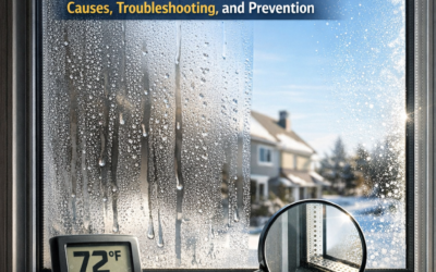 Insulated Glass and Condensation: Causes, Troubleshooting, and Prevention