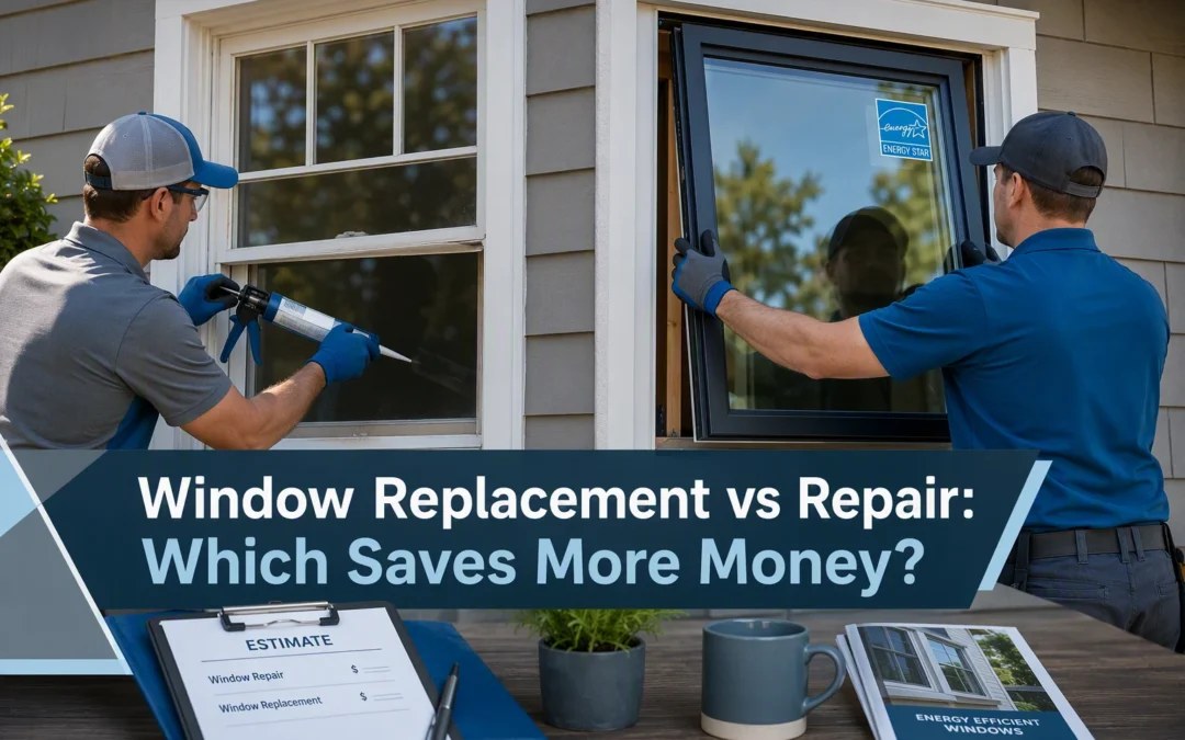Window Replacement vs Repair: Which Saves More Money?