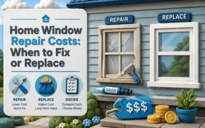 Home Window Repair Costs: When to Fix or Replace