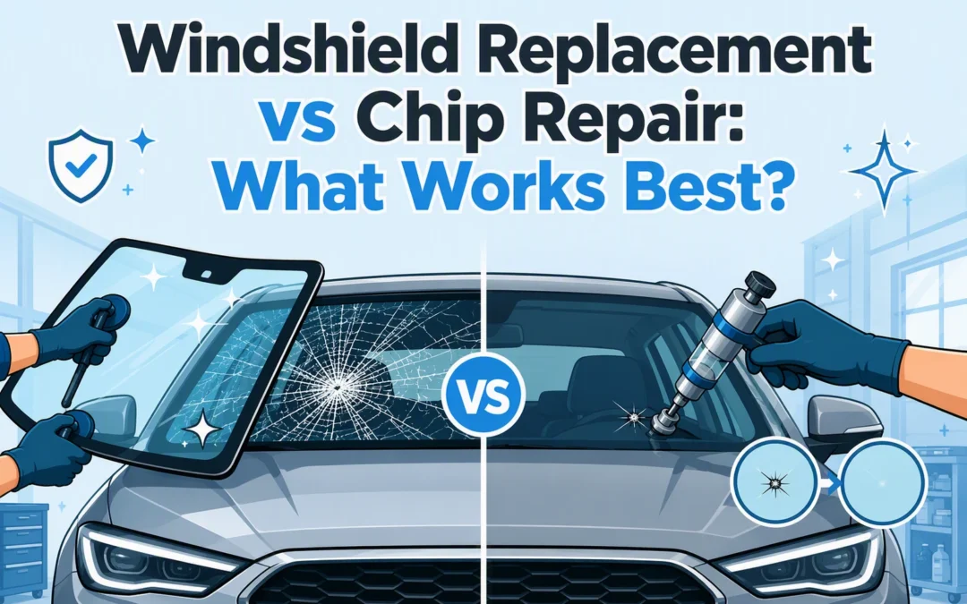 Windshield Replacement vs Chip Repair: What Works Best?