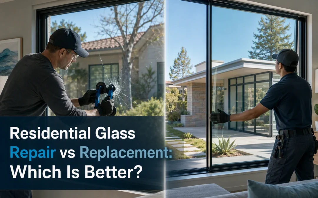 Residential Glass Repair vs Replacement: Which Is Better?