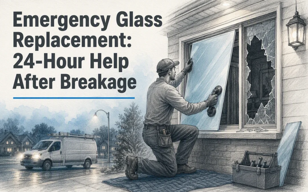 Emergency Glass Replacement: 24-Hour Help After Breakage