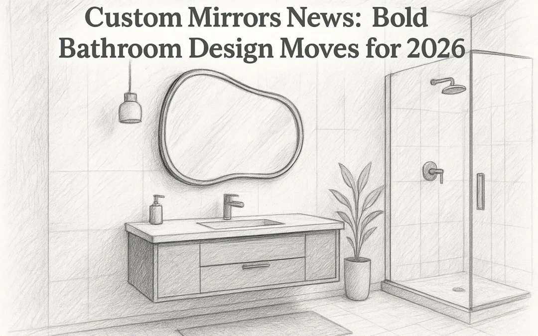 Custom Mirrors News: Bold Bathroom Design Moves for 2026