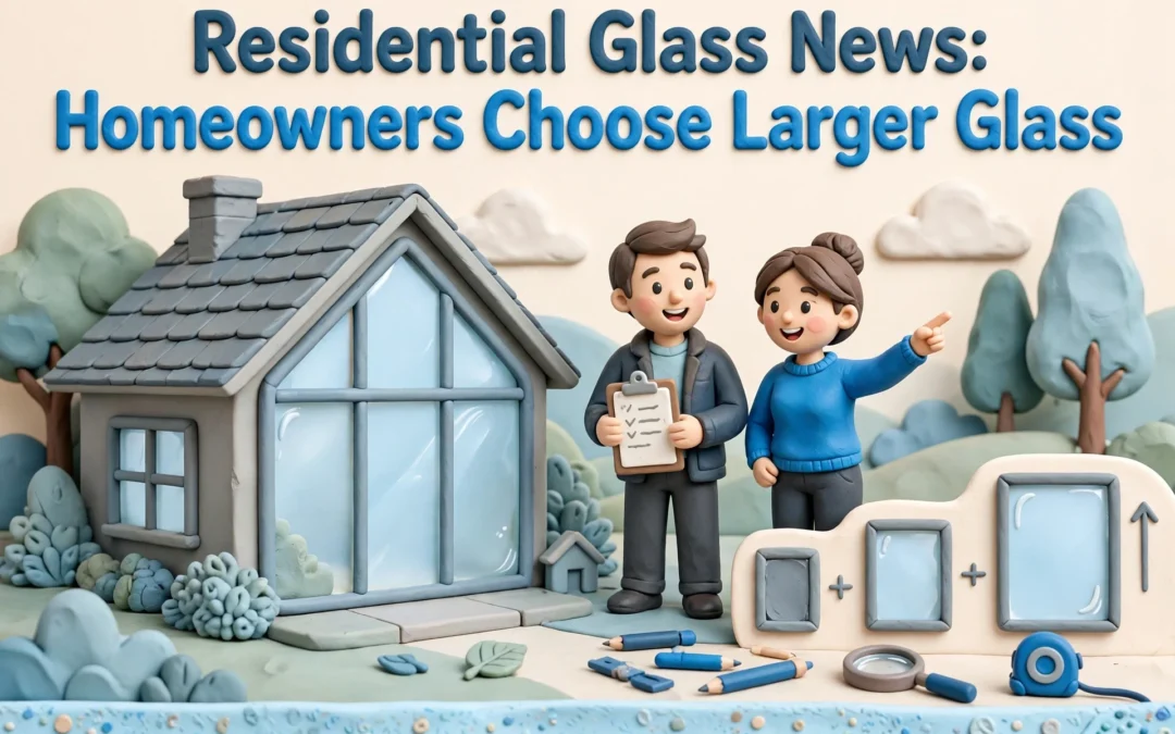 Residential Glass News: Homeowners Choose Larger Glass