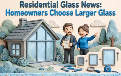 Residential Glass News: Homeowners Choose Larger Glass