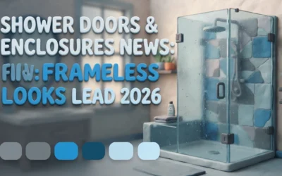 Shower Doors & Enclosures News: Frameless Looks Lead 2026