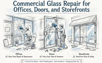 Commercial Glass Repair for Offices, Doors, and Storefronts