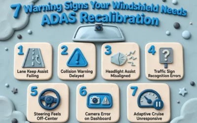 7 Warning Signs Your Windshield Needs ADAS Recalibration